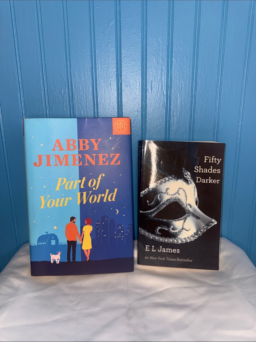 Abby Jimenez "Part of Your World" - EL James “Fifty Shades Darker”